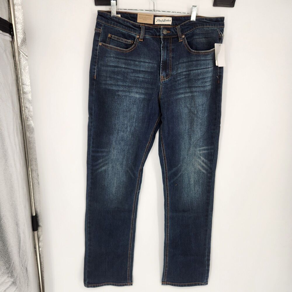 Flag & Anthem Men's 34X32 Blue Nashville Straight Fit Jeans NWT
